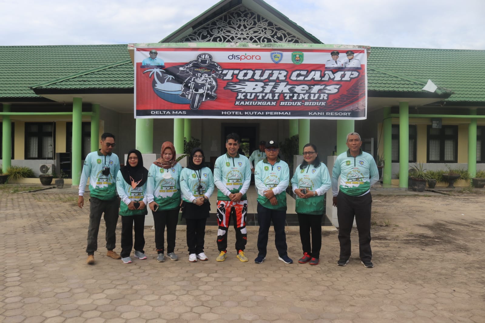 Touring Game Bikers Camp   garapan Ikatan Motor Indonesia(IMI) dengan Dinas Pemuda dan Olahraga(Dispora) Kutim