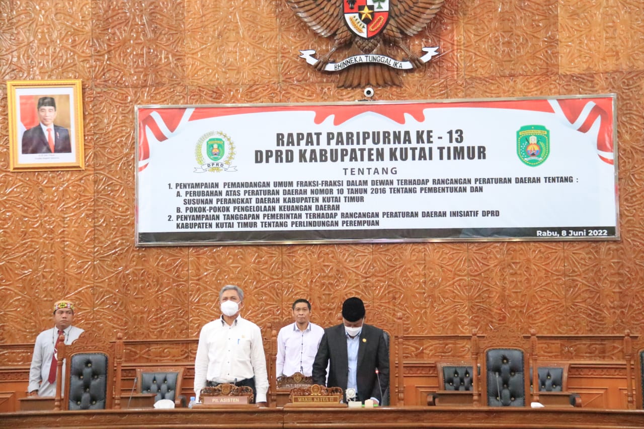 Raperda Inisiatif DPRD Kutim Tentang Perlindungan Perempuan di Dukung Pemkab Kutim